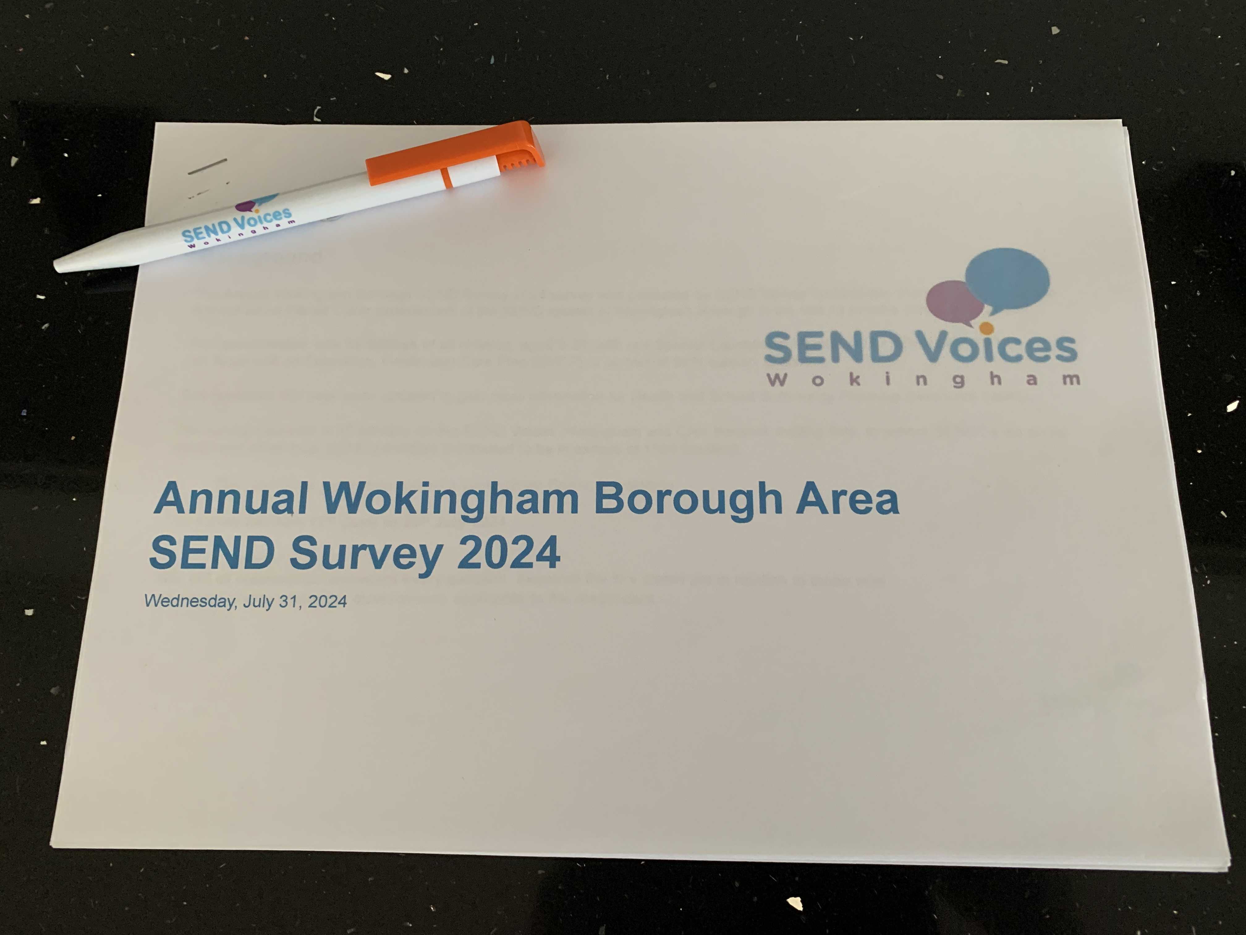 RESULTS of the Annual SEND Survey 2024